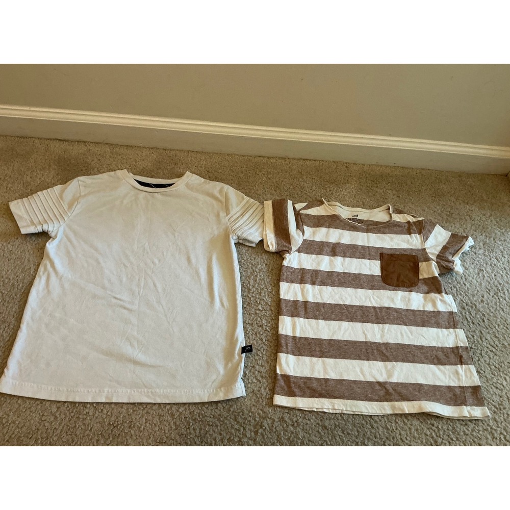 H&M and art class boys short sleeve shirts 6/7